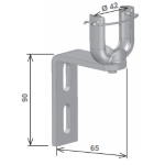 SUPPORTO GERM.F/PIATTO P/65-SC