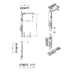 KIT BASE 1 ANTA PER RIBALTA GALICUBE E MAGICUBE 130 E 180