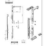 KIT BASE 2 ANTE PER RIBALTA GALICUBE E MAGICUBE 130 E 180